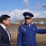Монгол Улсын Шадар сайд С.Амарсайхан Орхон аймаг дахь Гал түймэр унтраах 68 дугаар ангид ажиллалаа